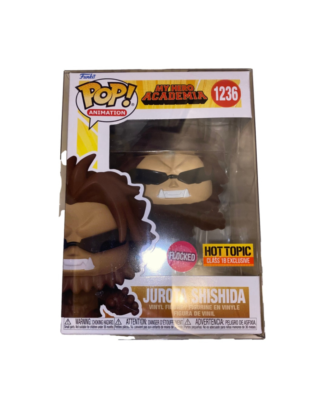 Funko Pop! My Hero Academia Jurota Shishida Flocked Exclusive Action Figure 1236
